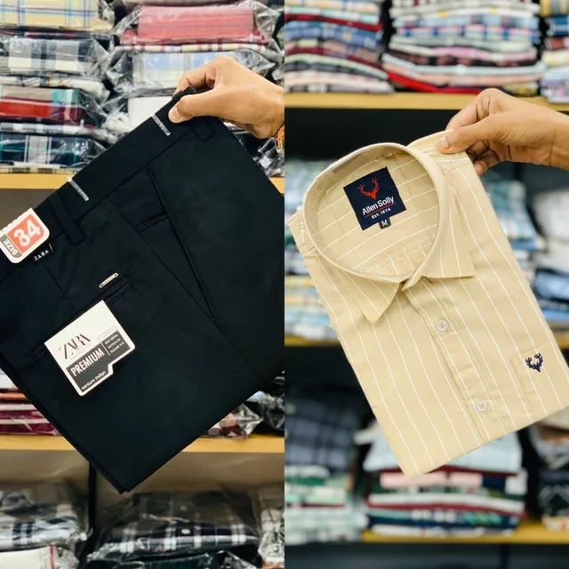 Branded Pant Shirt Combo Premium Quality - XL, 30