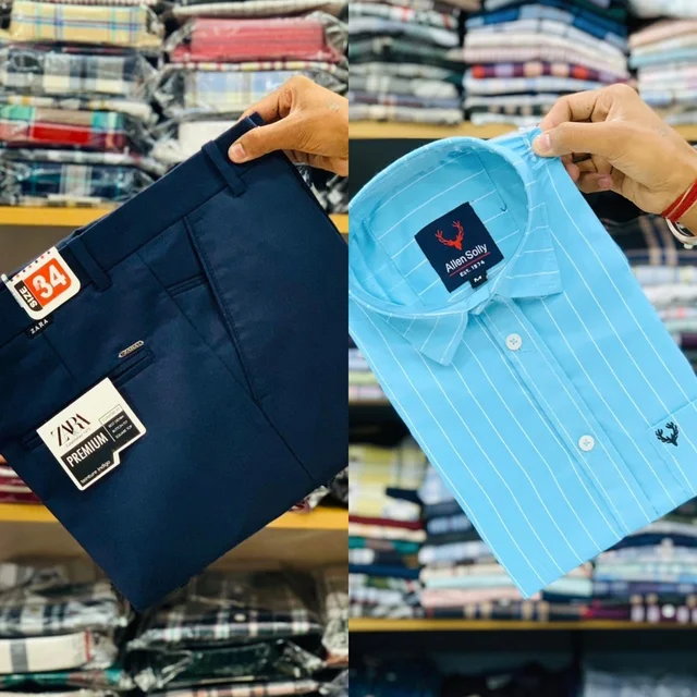 Branded Pant Shirt Combo Premium Quality - XXL, 34