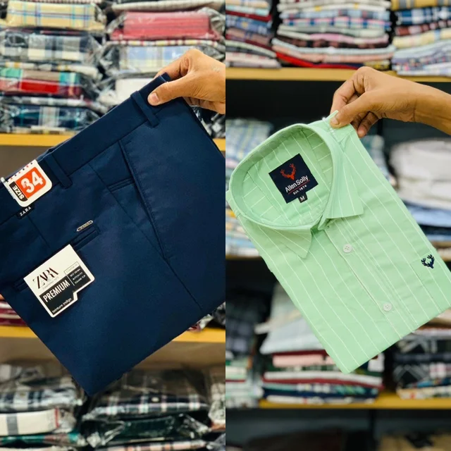 Branded Pant Shirt Combo Premium Quality - M, 30