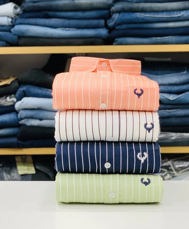 Allen Solly Lining Shirt (Combo Of 4 Shirt) - 26x24x4, M 38