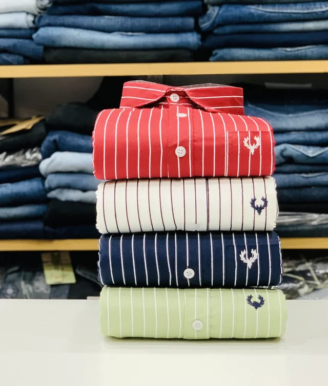 Lining Shirt (Combo Of 4 Shirt) - 26x24x4, L 40