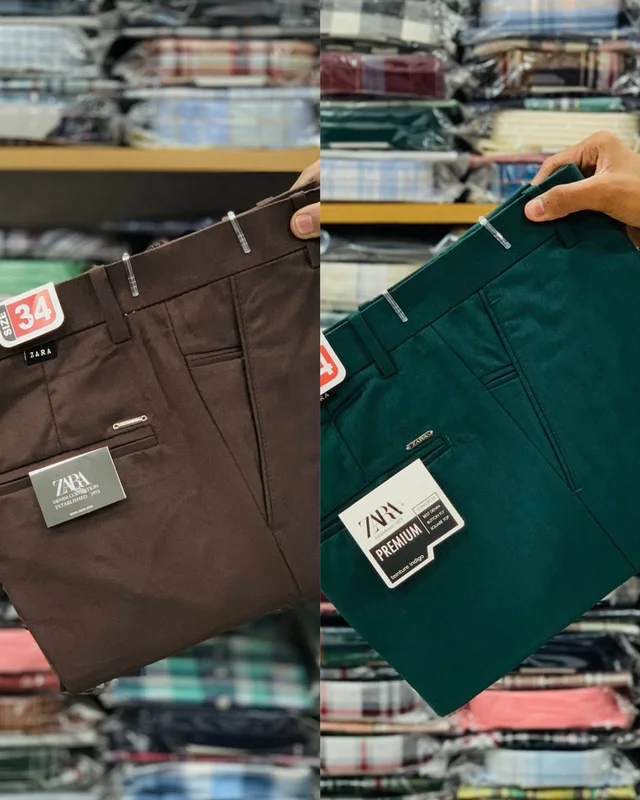 Zara Men’s Formal Pants Combo 
