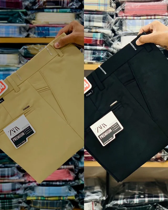 Zara Men’s Formal Pants Combo 