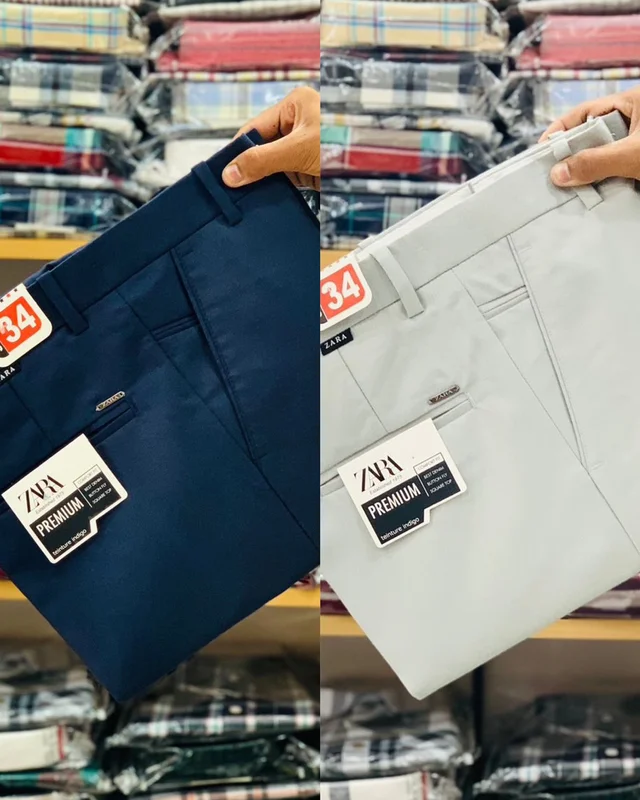 Zara Men’s Formal Pants Combo 