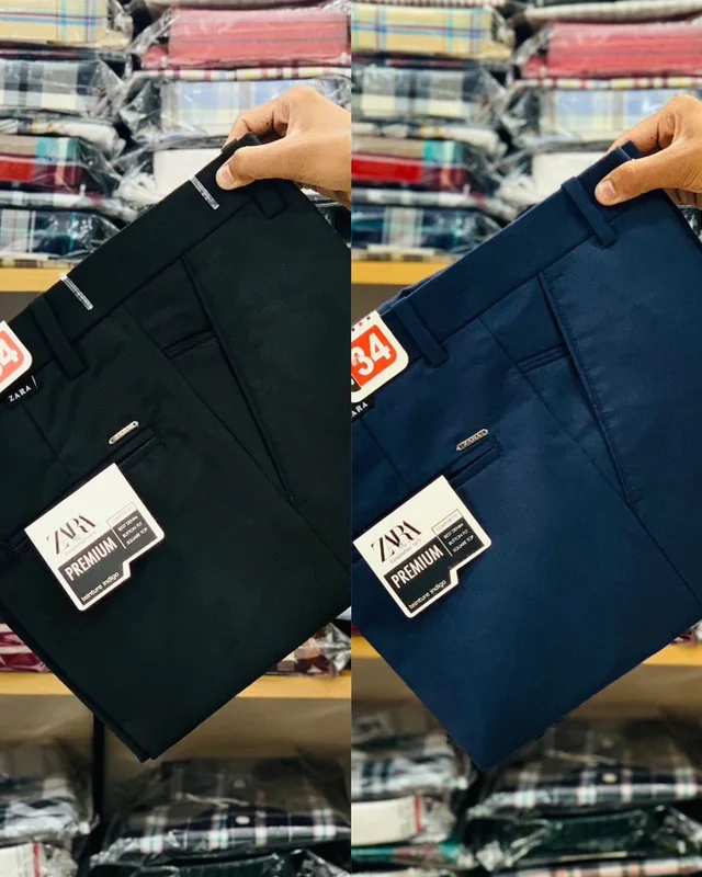 Zara Men’s Formal Pants Combo 