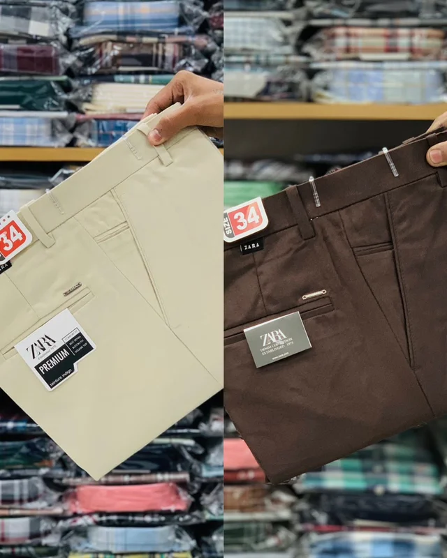Zara Men’s Formal Pants Combo 