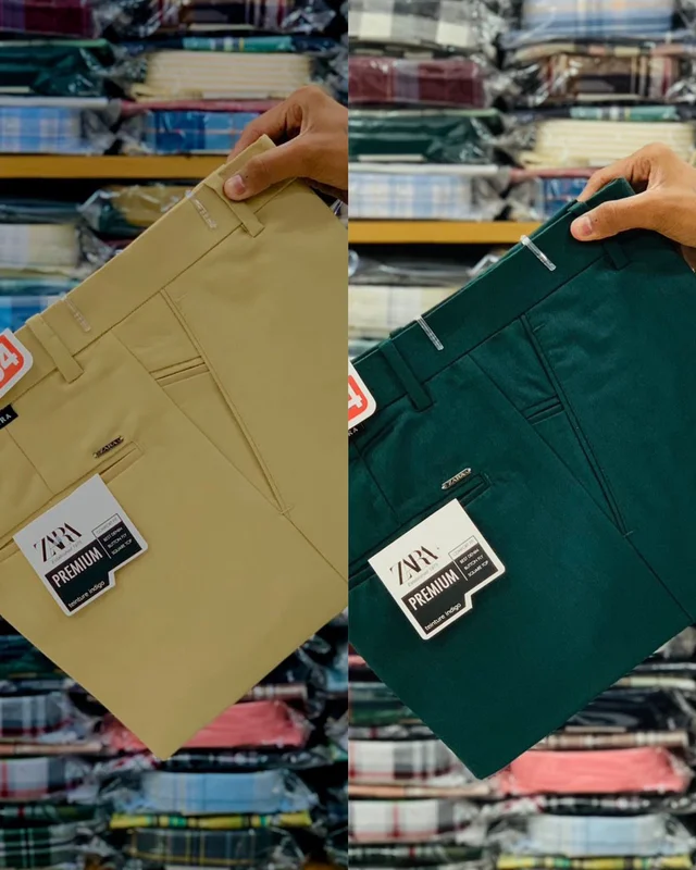 Zara Men’s Formal Pants Combo 