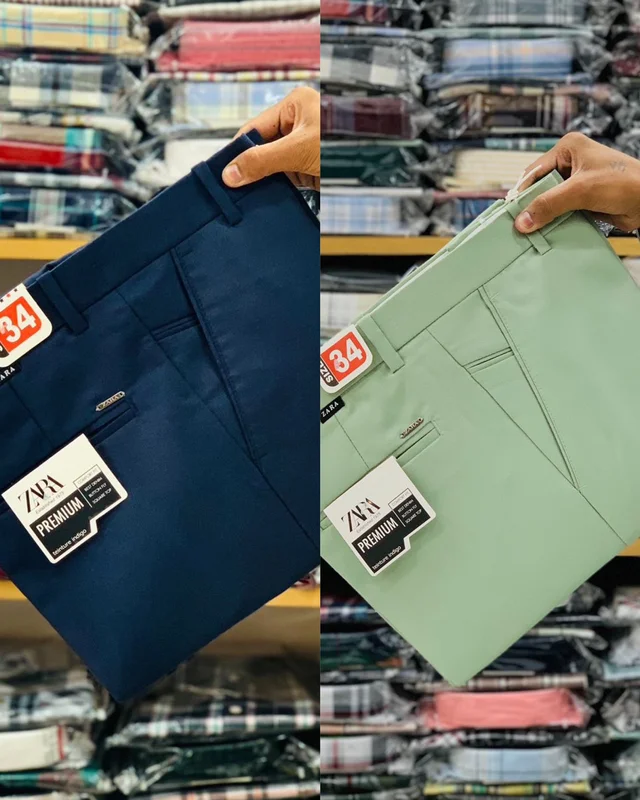 Zara Men’s Formal Pants Combo 
