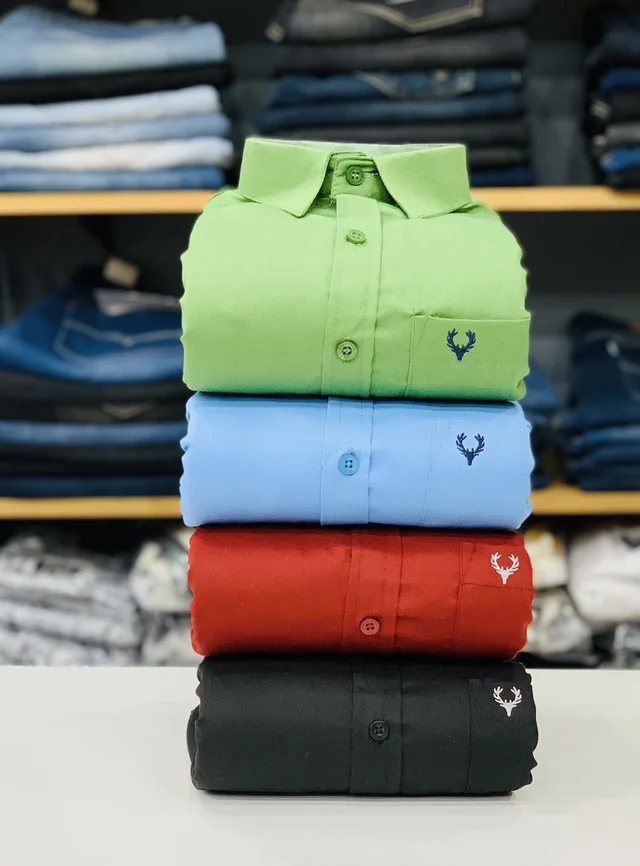 Allen Solly 4 Shirt Combo - 26x24x4, L 40