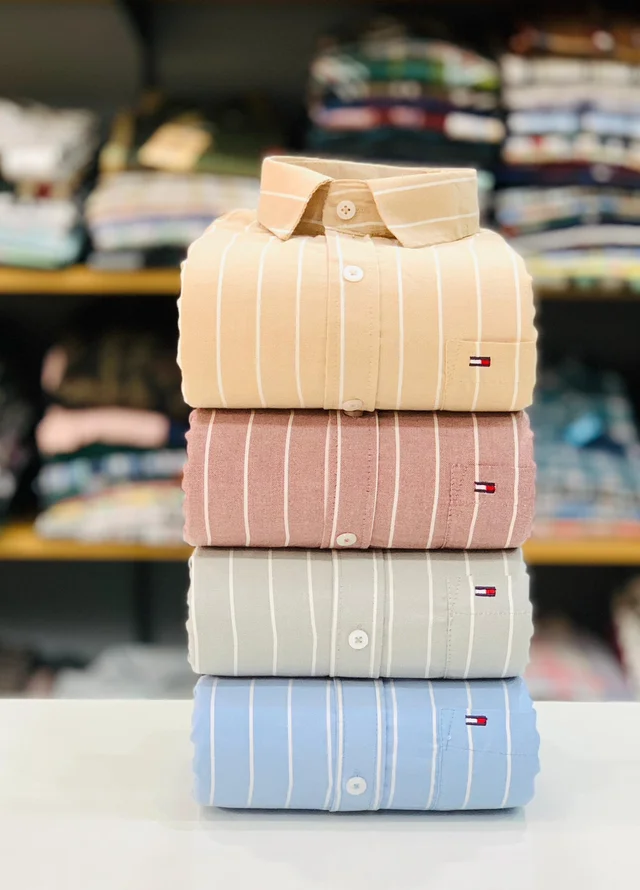 Tommy Lining Shirt (Combo Of 4 Shirt)