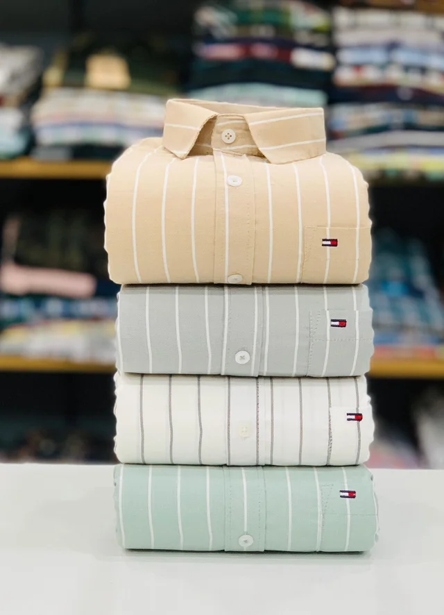 Tommy Lining Shirt (Combo Of 4 Shirt)