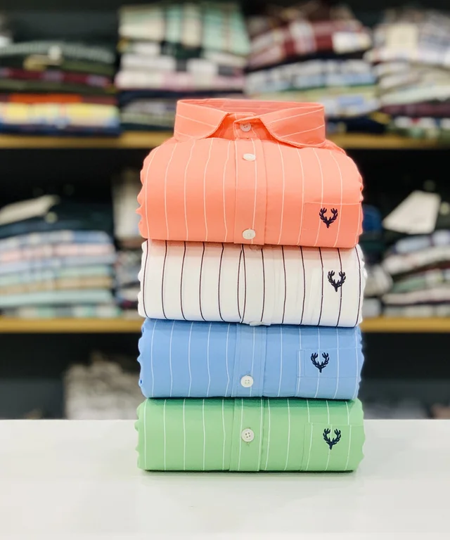 Allen Solly Lining Shirt (Combo Of 4pcs) - 26x24x4, M 38