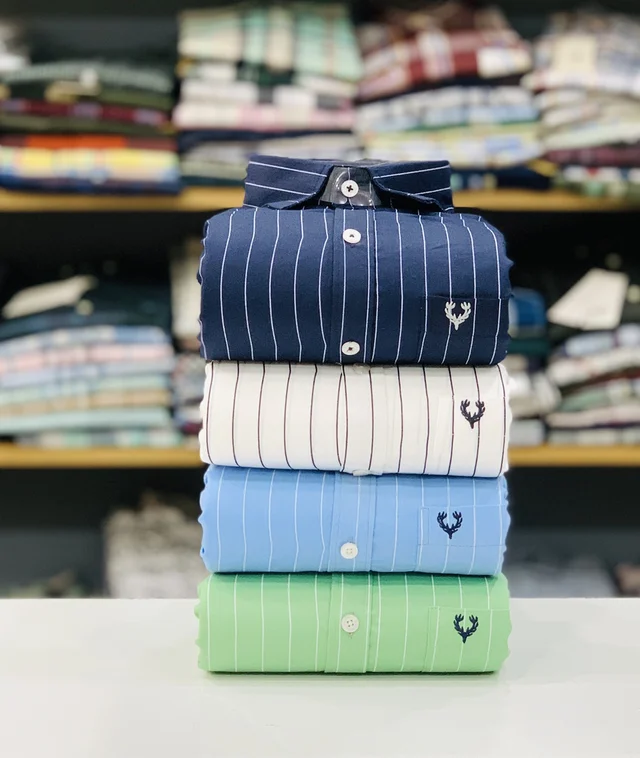 Allen Solly Lining Shirt (Combo Of 4pcs) - 26x24x4, M 38