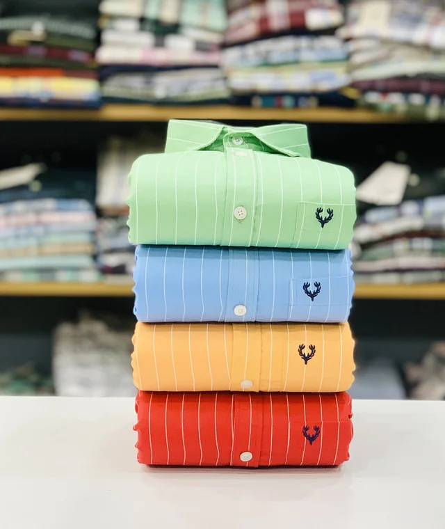 Allen Solly Lining Shirt (Combo Of 4pcs) - 26x24x4, M 38