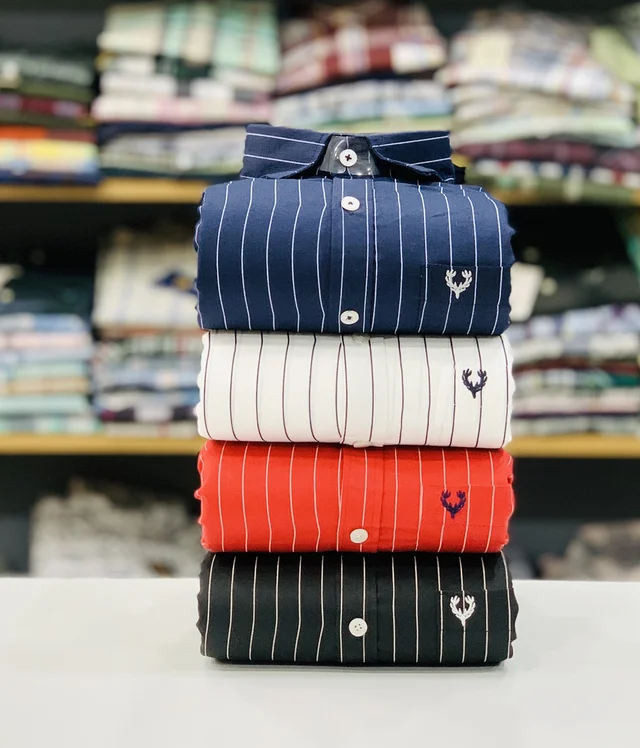 Allen Solly Lining Shirt (Combo Of 4pcs) - 26x24x4, M 38