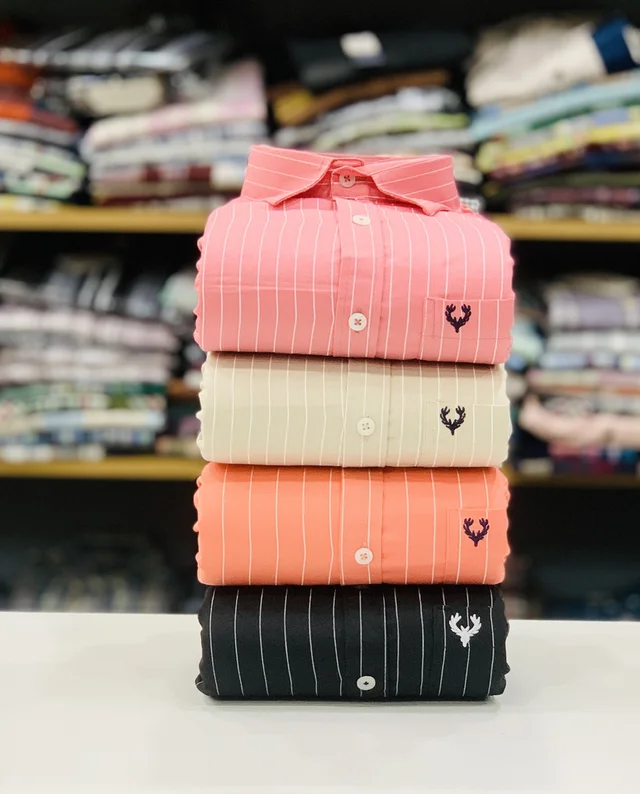 Allen Solly Lining Shirt (Combo Of 4pcs) - 26x24x4, M 38