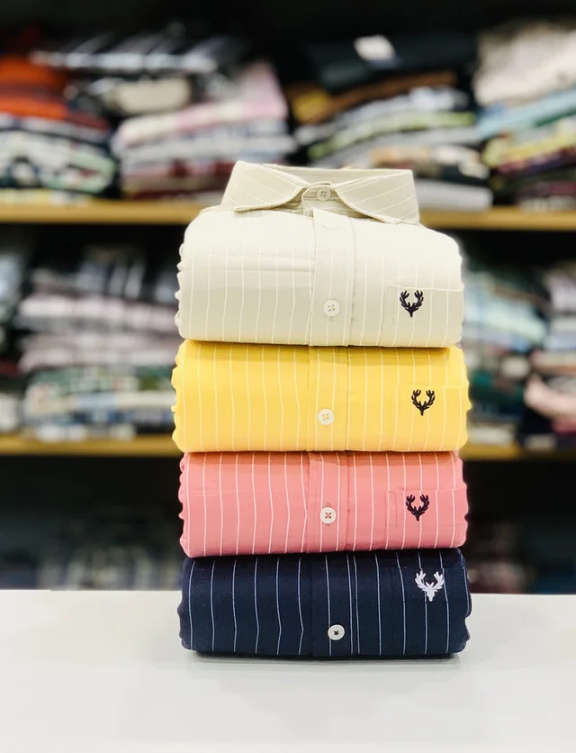 Allen Solly Lining Shirt (Combo Of 4pcs) - 26x24x4, M 38