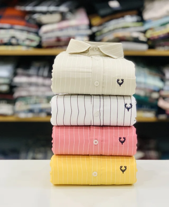 Allen Solly Lining Shirt (Combo Of 4pcs) - 26x24x4, L 40