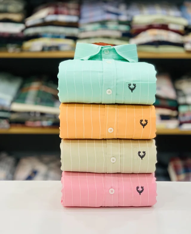 Allen Solly Lining Shirt (Combo Of 4pcs) - 26x24x4, M 38