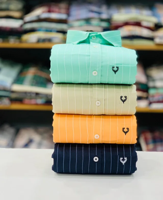 Allen Solly Lining Shirt (Combo Of 4pcs) - 26x24x4, L 40