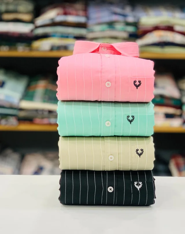 Allen Solly Lining Shirt (Combo Of 4pcs) - 26x24x4, M 38