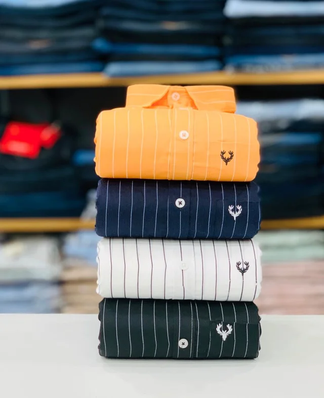 Allen Solly Lining Shirt (Combo Of 4 Shirt) - 26x24x4, XL 42