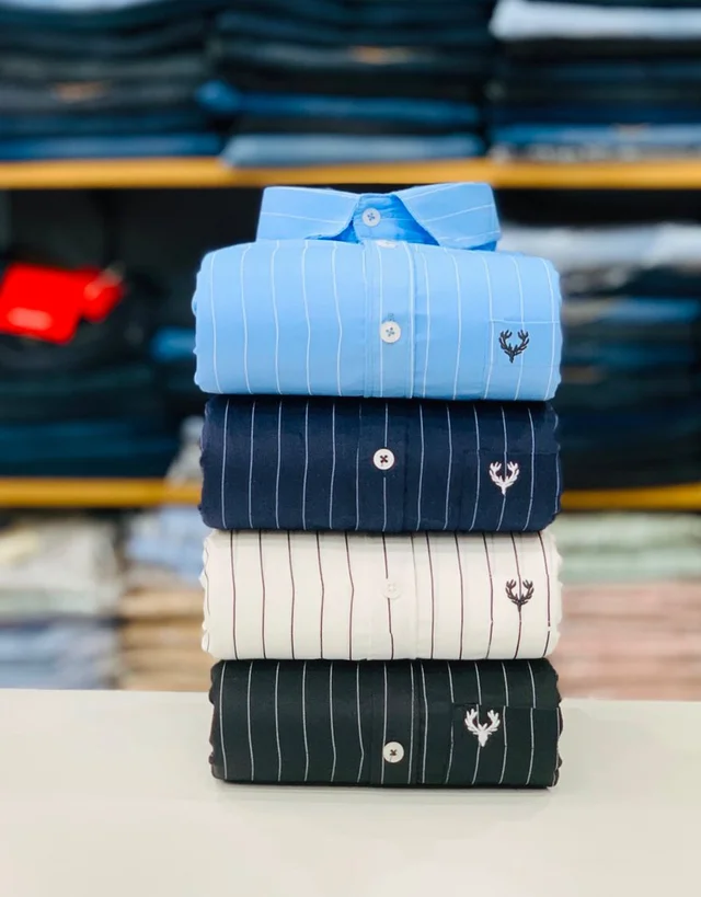 Allen Solly Lining Shirt (Combo Of 4 Shirt) - 26x24x4, XL 42