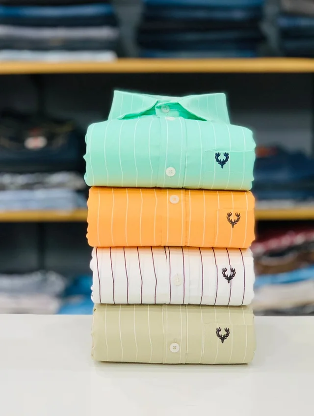 Allen Solly Lining Shirt (Combo Of 4 Shirt)