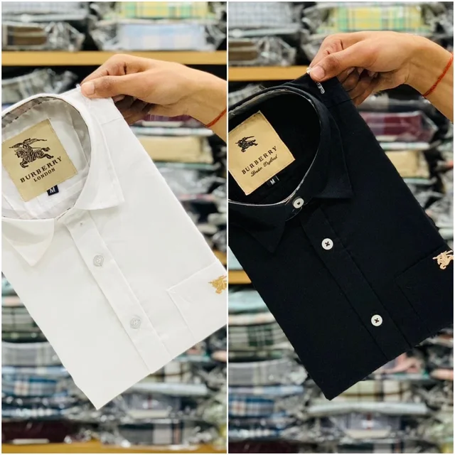 Burberry Shirt (Combo Of 2 Shirt)