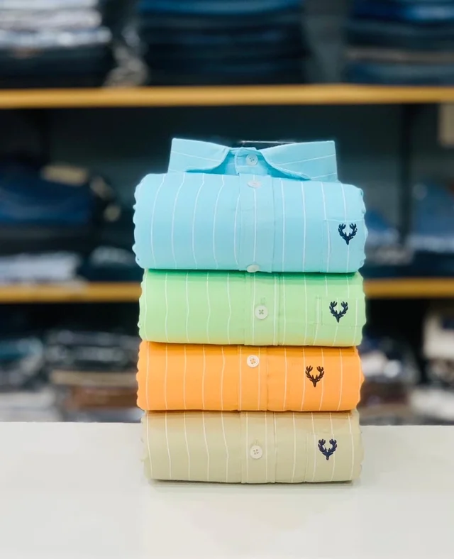 Allen Solly Lining Shirt (Combo Of 4 Shirt)