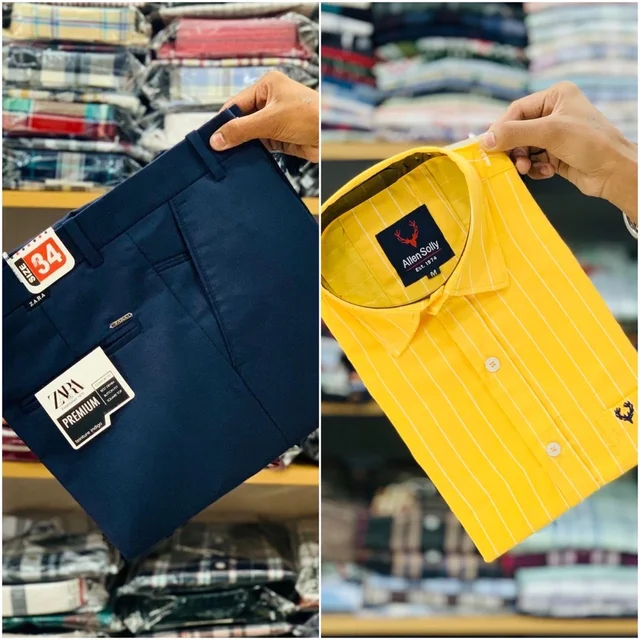 Combo Of Pent & Shirt - L 40