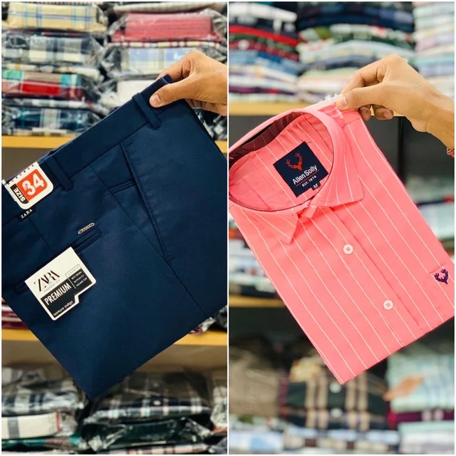 Combo Of Pent & Shirt - L 40