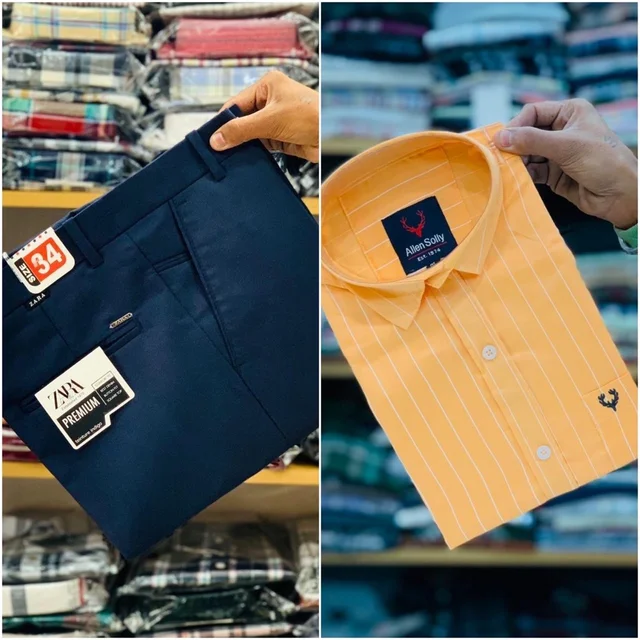 Combo Of Pent & Shirt - L 40