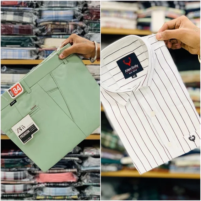 Combo Of Pent & Shirt - L 40