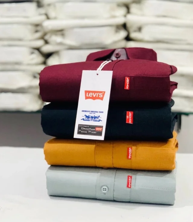 Levi’s Plain Shirt (Combo of 4 Shirt)