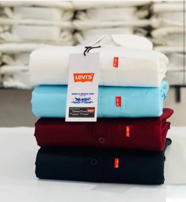 Levi’s Plain Shirt (Combo of 4 Shirt)