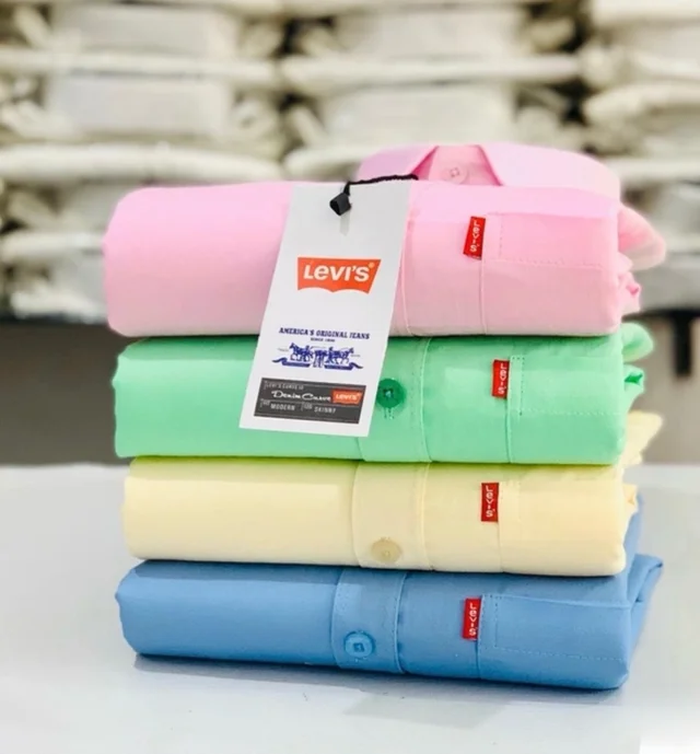 Levi’s Plain Shirt (Combo of 4 Shirt)