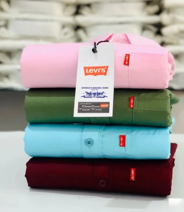 Levi’s Plain Shirt (Combo of 4 Shirt)