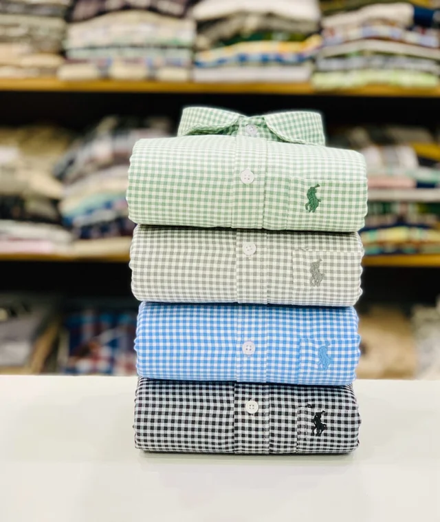RL Polo Check Shirt (Pack of 4 Shirt) - Xl