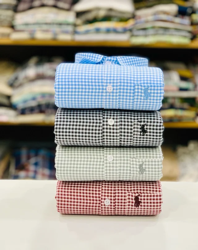 RL Polo Check Shirt (Pack of 4 Shirt)