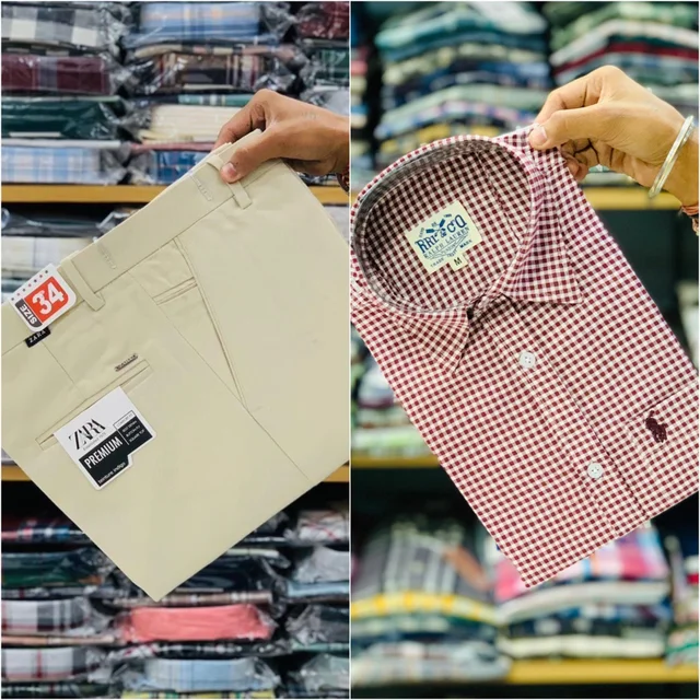 Trending Pant Shirt Combo Offer - M, 36