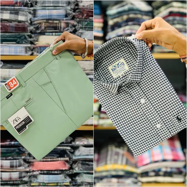 Trending Pant Shirt Combo Offer - L, 30
