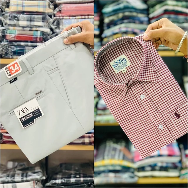 Trending Pant Shirt Combo Offer - M, 34