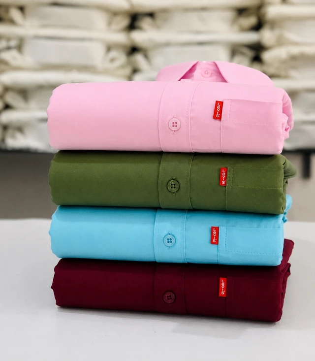 Levi’s Plain Shirt (Combo of 4 Shirt)