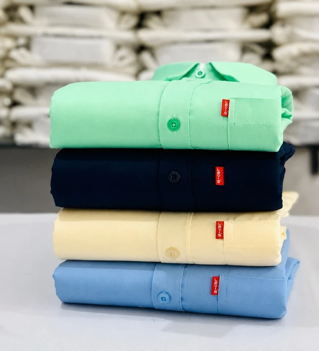 Levi’s Plain Shirt (Combo of 4 Shirt)