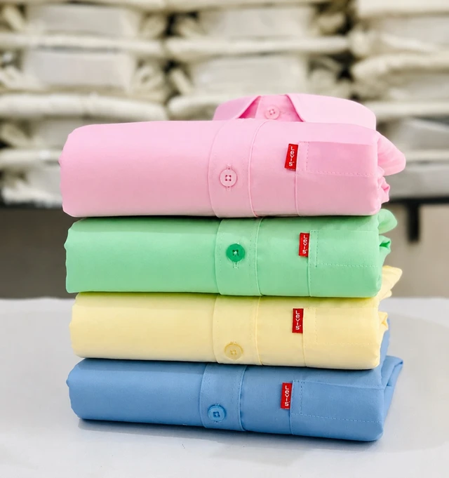 Levi’s Plain Shirt (Combo of 4 Shirt)