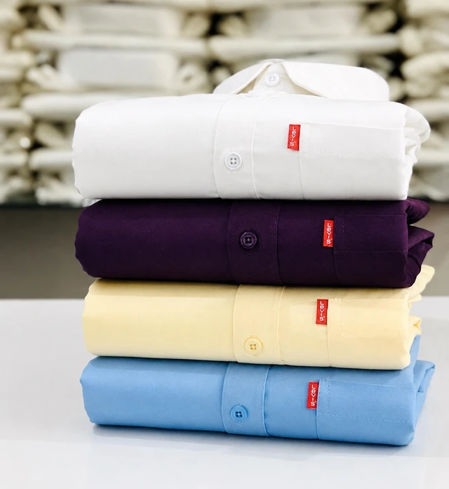 Levi’s Plain Shirt (Combo of 4 Shirt)