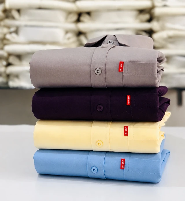 Levi’s Plain Shirt (Combo of 4 Shirt)