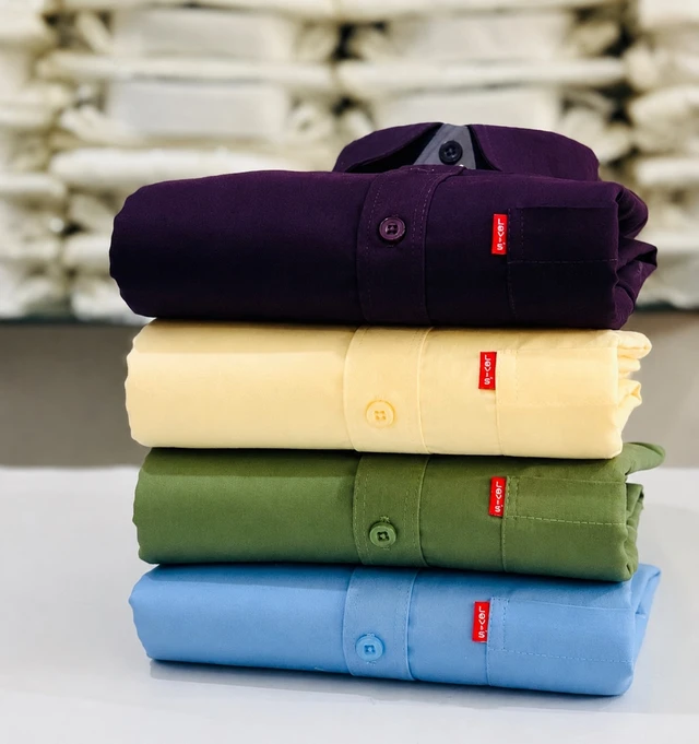 Levi’s Plain Shirt (Combo of 4 Shirt)