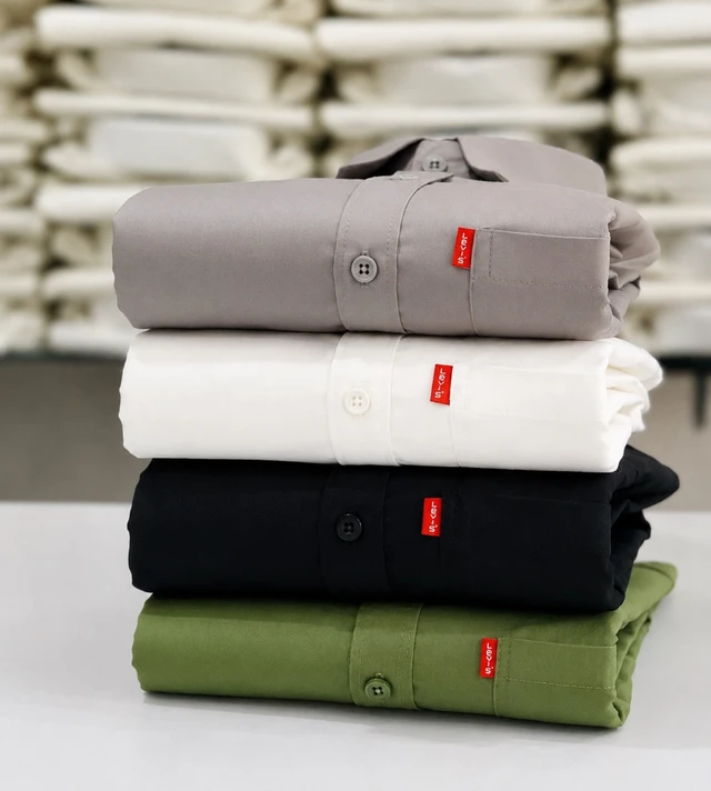 Levi’s Plain Shirt (Combo of 4 Shirt)
